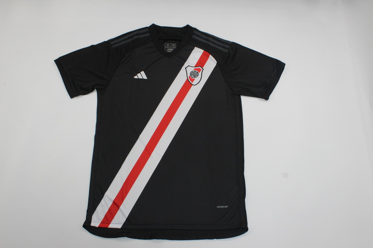 AAA Quality River Plate 23/24 Anniversary Black Soccer Jersey
